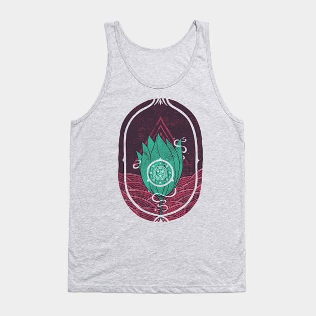 Pulsatilla Patens Tank Top by againstbound